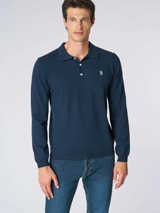 Herrenpullover - US Polo Assn. Blau - US42173019 2