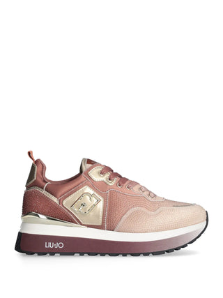 DAMEN-SNEAKER - LIU-JO PINK-WEISS - BF5009TX001