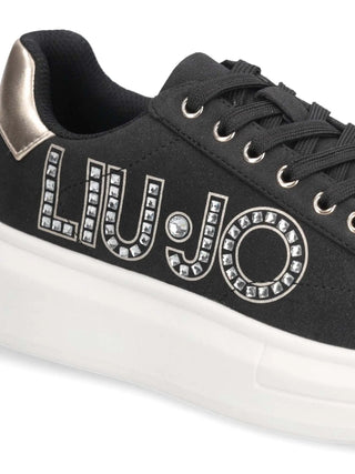 DAMEN-SNEAKER - LIU-JO SCHWARZ-GOLD - BF5059PX002 5