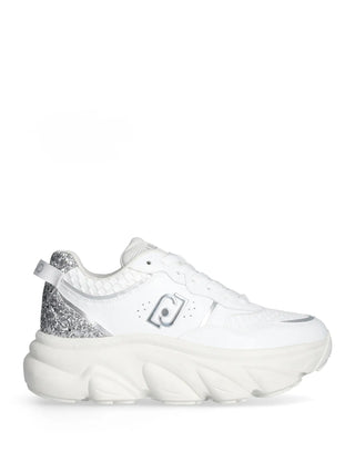 DAMEN-SNEAKER - LIU-JO WEISS-SILBER - BF5061PX783