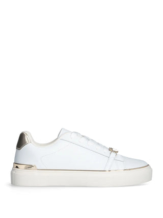 DAMEN-SNEAKER - LIU-JO WEISS-GOLD - BF5063PX026