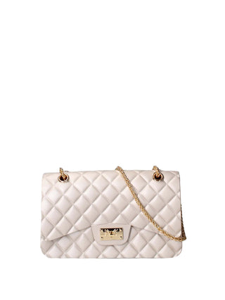 DAMEN-SCHULTERTASCHE - MARC ELLIS TAUPE - FLAT FALCON M