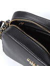 DAMEN-SCHULTERTASCHE - MARC ELLIS SCHWARZ-GOLD - JOY BAG 4