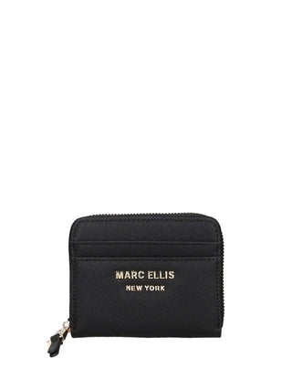 DAMENGELDBÖRSE - MARC ELLIS SCHWARZ-GOLD - SABA MF_