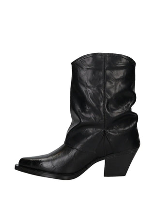 Damen-Ankle-Boots - Nazareno Gabrielli Schwarz - 6013 4