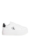 DAMEN-SNEAKER - CALVIN KLEIN WEISS-SCHWARZ - YW0YW01878 1