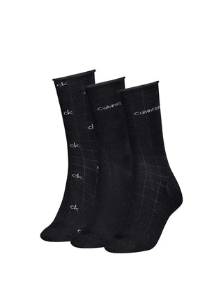 DAMENSOCKEN - CALVIN KLEIN SCHWARZ - 701235368