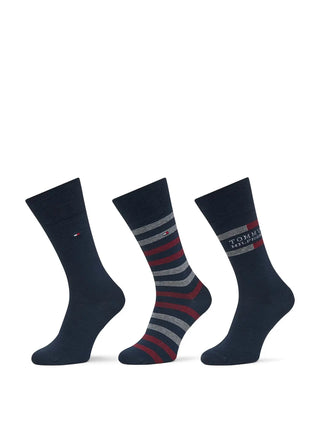 HERRENSOCKEN - TOMMY HILFIGER NAVY - 701235376
