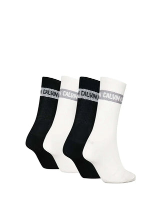 DAMENSOCKEN - CALVIN KLEIN SCHWARZ-WEISS - 701235385 2
