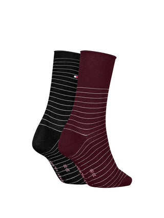 DAMENSOCKEN - TOMMY HILFIGER BORDEAUX - 701236455 2