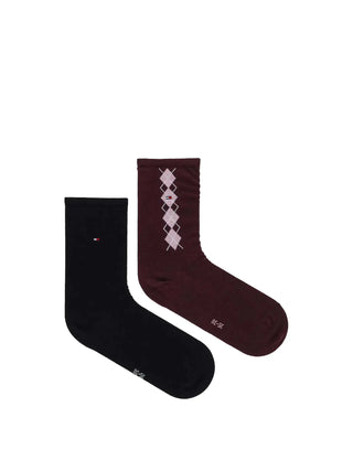 DAMENSOCKEN - TOMMY HILFIGER BORDEAUX - 701236734