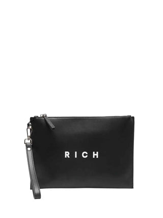 Herren-Clutch - John Richmond Schwarz - RMA25331BO