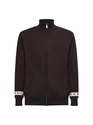 Herren-Strickjacke - John Richmond Black - UMA25036CD