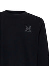 Herren-Sweatshirt - John Richmond, Schwarz - UMA25041FE 3