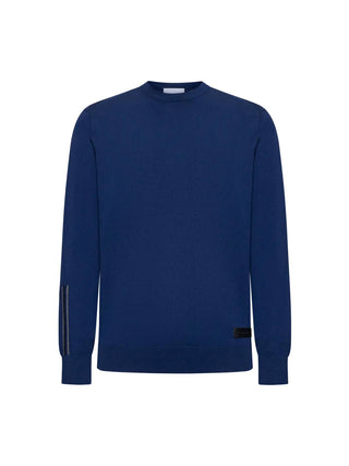 Herrenpullover - John Richmond Blau - UMA25054MA