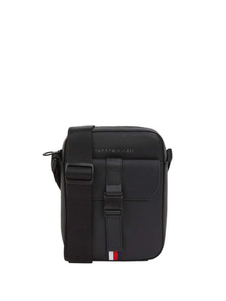 HERREN-SCHULTERTASCHE - TOMMY HILFIGER SCHWARZ - AM0AM13479