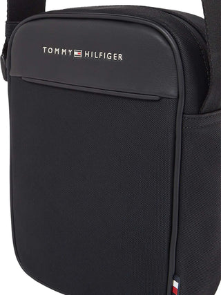 HERREN-SCHULTERTASCHE - TOMMY HILFIGER SCHWARZ - AM0AM13624 4