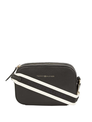 DAMEN-SCHULTERTASCHE - TOMMY HILFIGER SCHWARZ - AW0AW17450