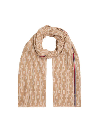 DAMENSCHAL - TOMMY HILFIGER BEIGE - AW0AW17490