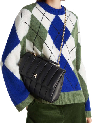 DAMEN-SCHULTERTASCHE - TOMMY HILFIGER SCHWARZ - AW0AW17669 5