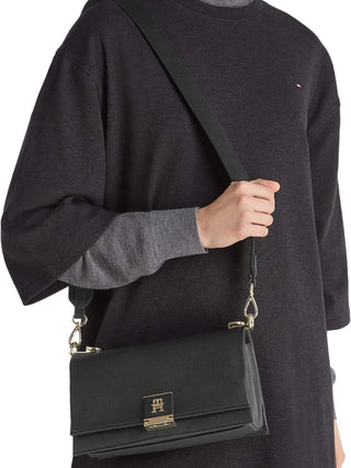 DAMEN-SCHULTERTASCHE - TOMMY HILFIGER SCHWARZ - AW0AW17726 5