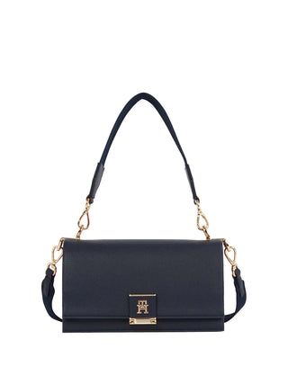 DAMEN-SCHULTERTASCHE - TOMMY HILFIGER BLAU - AW0AW17831