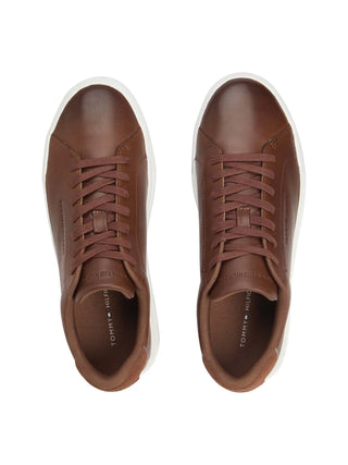 HERREN-SNEAKER - TOMMY HILFIGER COGNAC - FM0FM05729 4