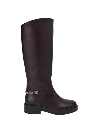 DAMENSTIEFEL - TOMMY HILFIGER BRAUN - FW0FW08863