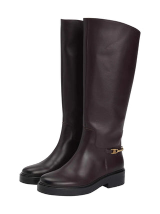 DAMENSTIEFEL - TOMMY HILFIGER BRAUN - FW0FW08863 2