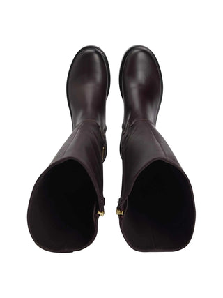 DAMENSTIEFEL - TOMMY HILFIGER BRAUN - FW0FW08863 4