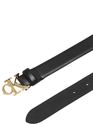 DAMENGÜRTEL - CALVIN KLEIN SCHWARZ-GOLD - LV04F7054G 2