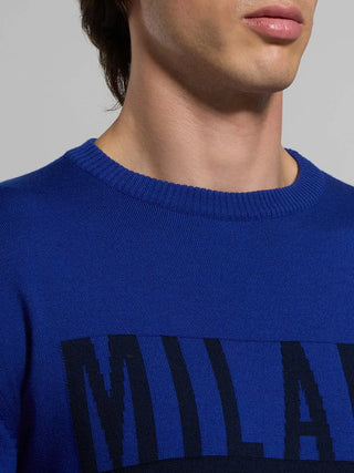 HERRENPULLOVER - BIKKEMBERGS NAVY - BMM1372 3