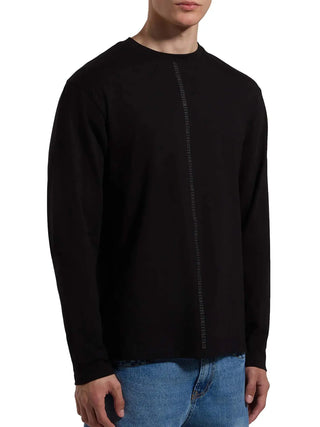 HERREN-T-SHIRT - BIKKEMBERGS SCHWARZ - BMT1229