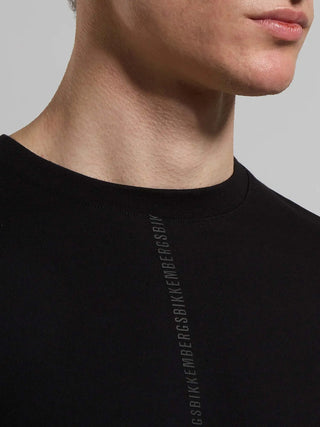 HERREN-T-SHIRT - BIKKEMBERGS SCHWARZ - BMT1229 3