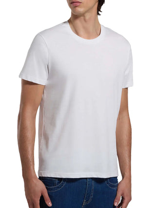 HERREN-T-SHIRT - BIKKEMBERGS WEISS - BMT1253