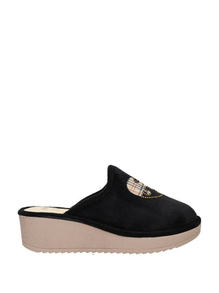 DAMENHAUSSCHUHE - RIPOSELLA SCHWARZ - SAMIA I WB03BX