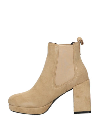 Damen-Ankle-Boots - Sara Lopez Camel - SL52TR 304P1 4