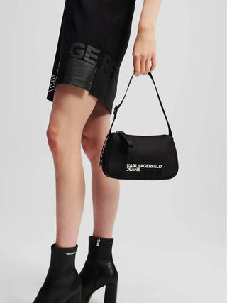 DAMEN-SCHULTERTASCHE - KARL LAGERFELD SCHWARZ - A3W30350 5