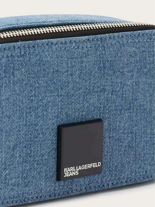 DAMEN-SCHULTERTASCHE - KARL LAGERFELD BLAU - A4W30240 4