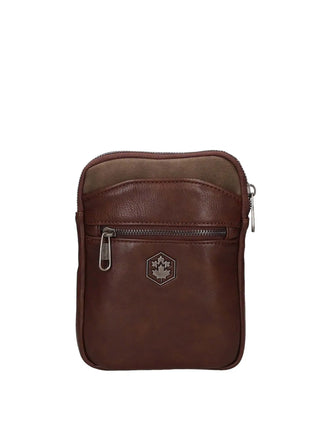 HERREN-SCHULTERTASCHE - LUMBERJACK BRAUN - LKP04MBA0308