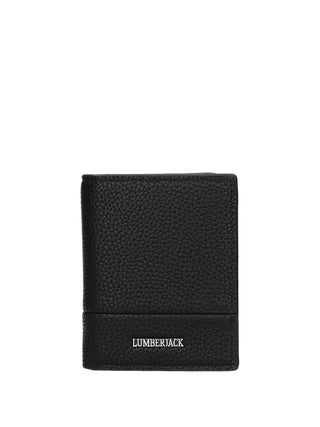 Herren-Geldbörse - Schwarzes Holzfäller-Design - LKP04MWA1004