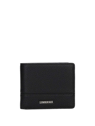 Herren-Geldbörse - Schwarze Holzfäller-Geldbörse - LKP04MWA1007