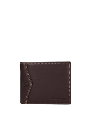 Herren-Geldbörse - Holzfällerbraun - LKP04MWA1302
