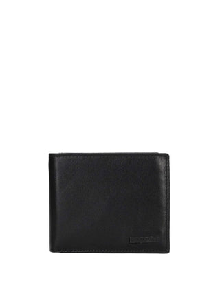 Herren-Geldbörse - Schwarze Holzfäller-Geldbörse - LKP04MWA2502