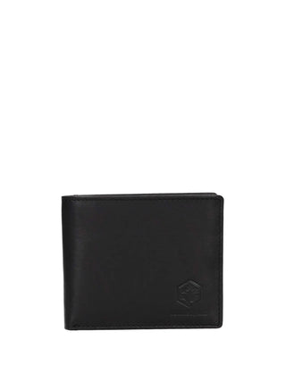 Herren-Geldbörse - Schwarze Holzfäller-Geldbörse - LKP04MWA3002