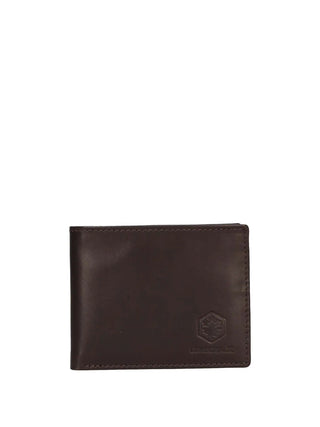 Herren-Geldbörse - Holzfällerbraun - LKP04MWA3007