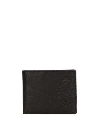 Herren-Geldbörse - Schwarzes Holzfäller-Design - LKP04MWA3107