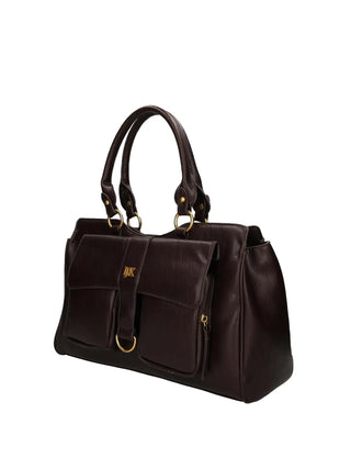 DAMENHANDTASCHEN - LUMBERJACK DUNKELBRAUN - LKP04WBA1002 2