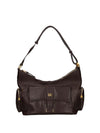 DAMEN-SCHULTERTASCHE - LUMBERJACK DUNKELBRAUN - LKP04WBA1003 1