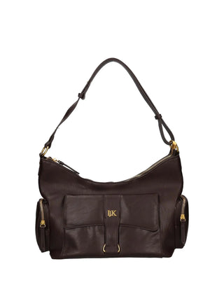 DAMEN-SCHULTERTASCHE - LUMBERJACK DUNKELBRAUN - LKP04WBA1003 1